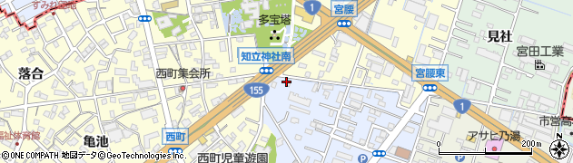 株式会社ショクブン　知立営業所周辺の地図