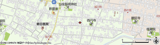 滋賀県蒲生郡日野町大窪1052周辺の地図