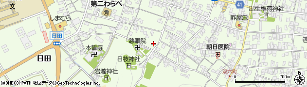 滋賀県蒲生郡日野町大窪1249周辺の地図