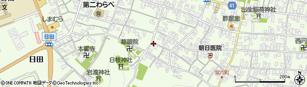 滋賀県蒲生郡日野町大窪1213周辺の地図