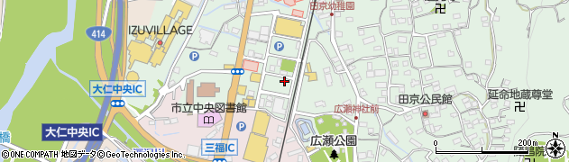 静岡県伊豆の国市田京146周辺の地図