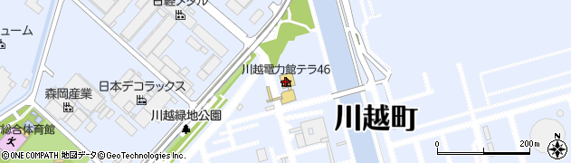 川越電力館テラ４６周辺の地図