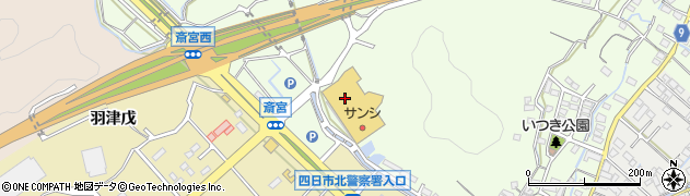 コメリハード＆グリーン大矢知店周辺の地図