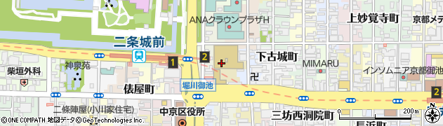 京都市立京都堀川音楽高等学校周辺の地図