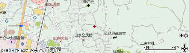 静岡県伊豆の国市田京470周辺の地図