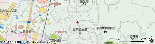 静岡県伊豆の国市田京355周辺の地図