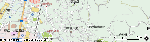 静岡県伊豆の国市田京463周辺の地図