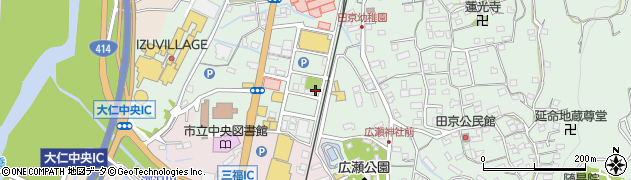 田京仲丸公園周辺の地図