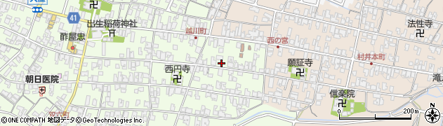 滋賀県蒲生郡日野町大窪665周辺の地図