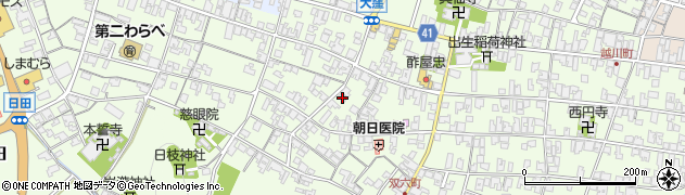 滋賀県蒲生郡日野町大窪762周辺の地図