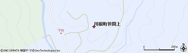 静岡県島田市川根町笹間上798周辺の地図