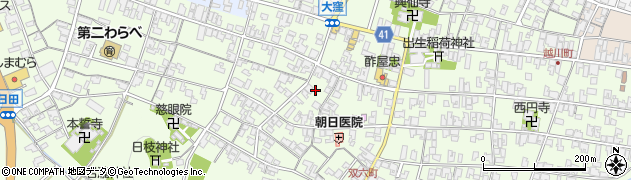 滋賀県蒲生郡日野町大窪761周辺の地図