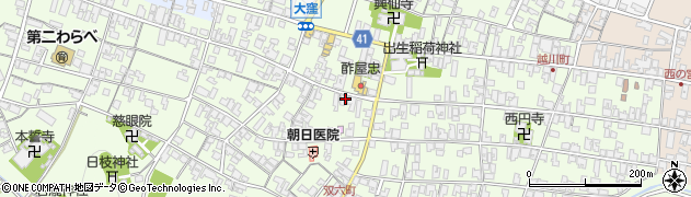 滋賀県蒲生郡日野町大窪733周辺の地図