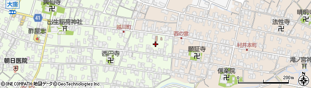 滋賀県蒲生郡日野町大窪642周辺の地図
