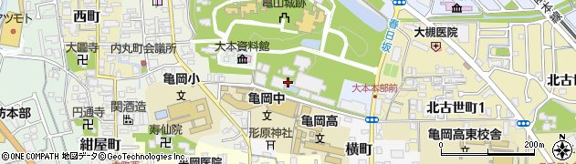 京都府亀岡市古世町（北古世）周辺の地図