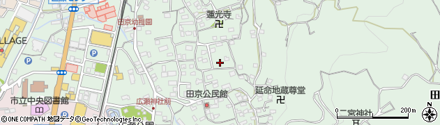 静岡県伊豆の国市田京525周辺の地図