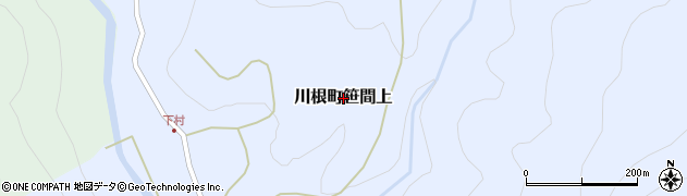 静岡県島田市川根町笹間上周辺の地図