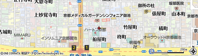 京都東洞院押小路郵便局 ＡＴＭ周辺の地図