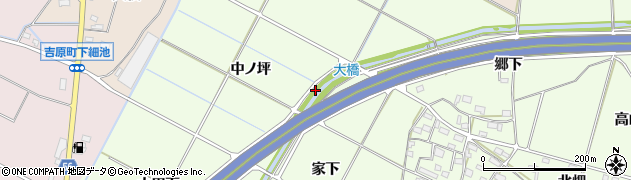 愛知県豊田市和会町（染屋田）周辺の地図