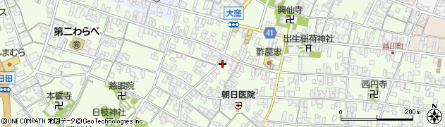 滋賀県蒲生郡日野町大窪759周辺の地図