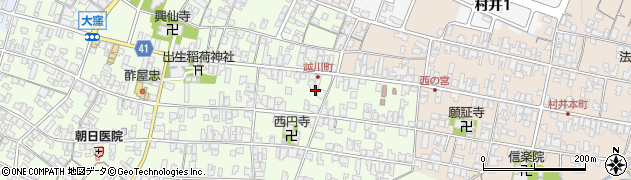 滋賀県蒲生郡日野町大窪627周辺の地図