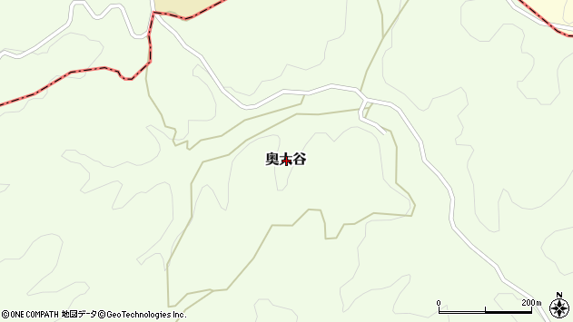 〒707-0067 岡山県美作市奥大谷の地図