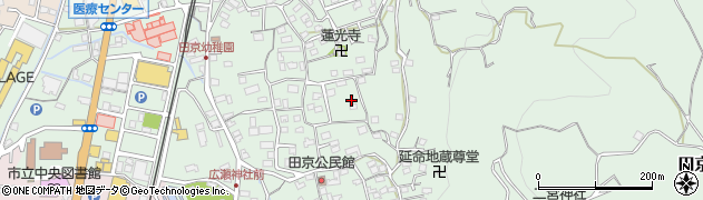 静岡県伊豆の国市田京529周辺の地図