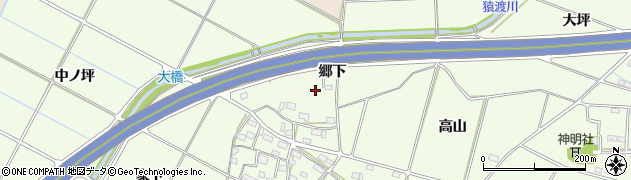 愛知県豊田市和会町郷下31周辺の地図