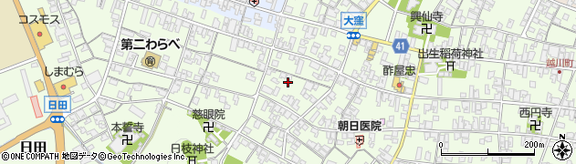滋賀県蒲生郡日野町大窪775周辺の地図