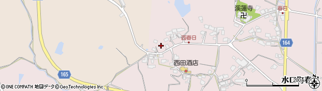 滋賀県甲賀市水口町春日2354周辺の地図