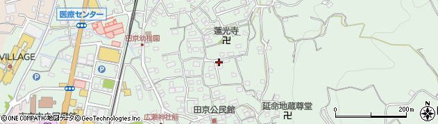 静岡県伊豆の国市田京531周辺の地図