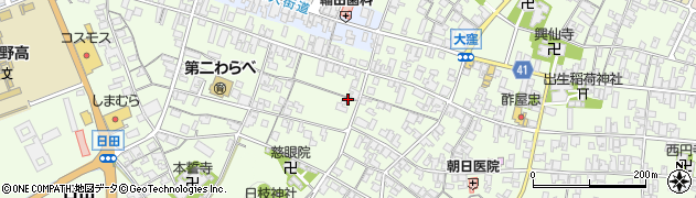 滋賀県蒲生郡日野町大窪974周辺の地図