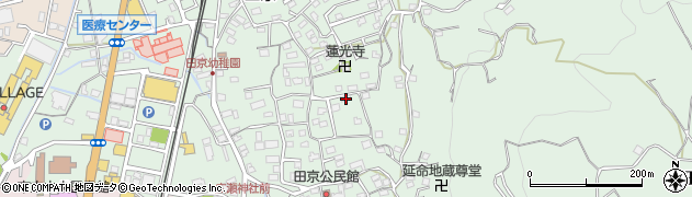静岡県伊豆の国市田京528周辺の地図