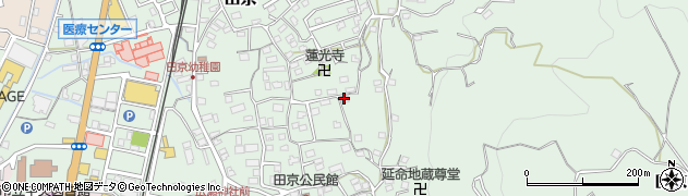 静岡県伊豆の国市田京519周辺の地図