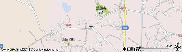 滋賀県甲賀市水口町春日1896周辺の地図