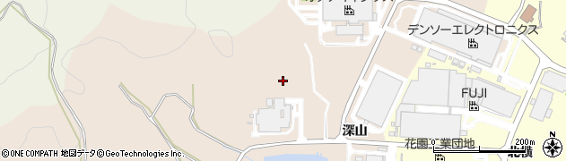 愛知県岡崎市真福寺町（越田）周辺の地図