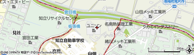愛知県豊田市駒場町藤池周辺の地図