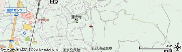 静岡県伊豆の国市田京505周辺の地図