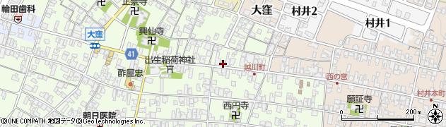 滋賀県蒲生郡日野町大窪615周辺の地図