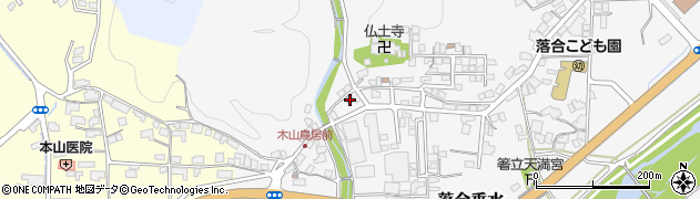 岡山県真庭市落合垂水1132周辺の地図