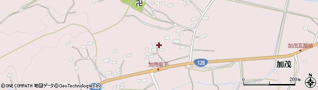 千葉県南房総市加茂周辺の地図