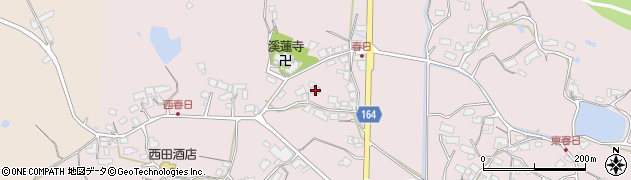 滋賀県甲賀市水口町春日1923周辺の地図