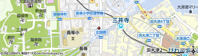 大津心療内科クリニック周辺の地図