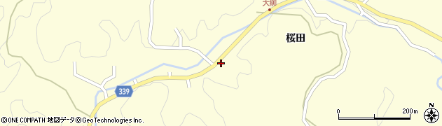 愛知県岡崎市大柳町（大貝度）周辺の地図