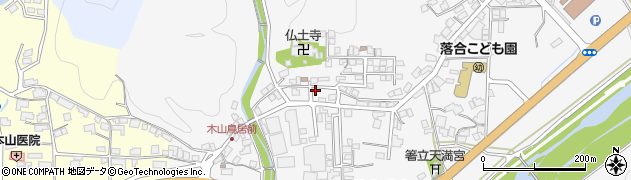 岡山県真庭市落合垂水1124周辺の地図