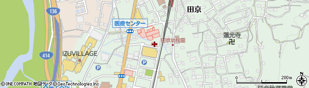 静岡県伊豆の国市田京140周辺の地図