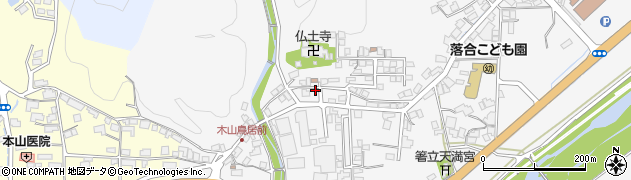 岡山県真庭市落合垂水1126周辺の地図