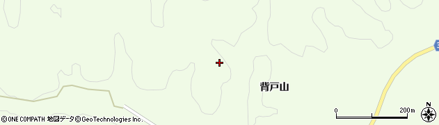 愛知県新城市作手黒瀬（背戸山）周辺の地図