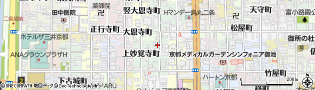 然花抄院 京都室町本店周辺の地図