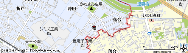 愛知県刈谷市一ツ木町（菰）周辺の地図